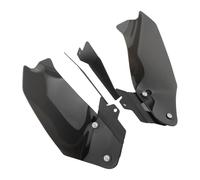 Hzoibyze 1 Paio Deflettori Laterali Paravento Accessori Pannelli Laterali Parabrezza Materiale Ferro Acrilico Resistente Adatto per Sostituzione, nero