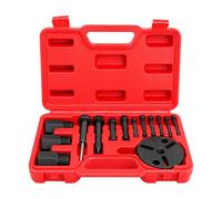 Hzoibyze 14 Pezzi Kit Estrattore Frizione Compressore Clima Condizionata Auto Compatibile con più Modelli per Officine di Riparazione, Assisnza