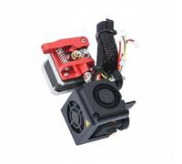 Hzoibyze 3D Printer Upgrade Estrusore Gruppo Alimentatore Filamento Doppio Ingranaggio Modulo Hotend Ricevitore Filamento Stabilizzato Corpo in Alluminio, Terminale 24V
