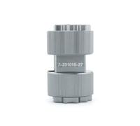 Hzoibyze Utensile per Smontaggio Ammortizzatore Design Cilindrico Compatto, Chiave Doppia per Forcella, Garage, Meccanici, Titanio