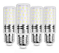 HZSANUE LED Lampadina Mais 12W, E27 Vite Edison Lampadina, 6000K Bianco Freddo, 1350LM, 100W Lampadine a Incandescenza Equivalenti, Non Dimmerabile, Confezione da 4