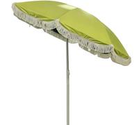 HZSCL Ombrellone Solare Esterno con Nappe UPF50+ Protezione UV Angolo Regolabile Ombrellone da Terrazza Spiaggia Antivento e Impermeabile per Giardino Villa Area Scenica(Green,160cm/5.2ft)