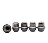 HZSMYXGS Bulloni Cerchioni Compatibile con Ford per Ecosport 2012-2019 Dadi per Ruote autocarro Argento Parti Pneumatici Camion M12X1.5