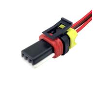 HZSMYXGS Spina sensore Auto 0090-362 1-936527-2 Connettore Automatico a 3 Pin Presa per Cavo fari Regolazione Altezza luci Spina Motore Cablaggio a Treccia