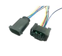 HZSMYXGS Spina sensore Auto Connettore per Auto con Spina dell'acceleratore per Regolazione dell'altezza 1-967616-1(Male And Female)