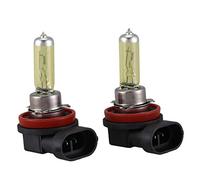 Hztuang 2 Pz DC 12v 55w H11 3000k Super Giallo Auto Lampadina Fendinebbia Lampada