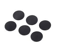 Hztuang 6pcs Joystick analogico Stick Sostituzione Pulsante Cappuccio per PSP 1000 Nera