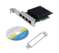 Hztuang Scheda di rete PCIE X4 2.5G Gigabit RTL8125B Scheda di rete Ethernet a 4 porte Scheda di rete del server desktop