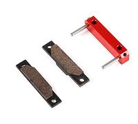 Hztuang Set Pastiglie Freno nel Lega CNC per 1/5 KM Baja 5B RC Auto Gas Parts 85201-Orange