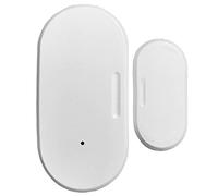 Hztuang Tuya Zigbee - Sensore per porte e finestre, Automazione domestica intelligente Protezione di sicurezza, App Smartlife Allarme Telecomando Spingere in tempo reale