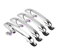 HZTWFC 4 PZ Set Anteriore Posteriore Sinistra Destra Maniglia Esterno Cromato OEM # 4589009AH 4589009AD 4589009AG 5065801AG per Chrysler 300C per Dodge Magnum 05-08