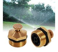 Hztyyier 5 Pezzi Ottone Spray Jet, Atomizzatore Centrifugo Regolabile per Irrigazione Agricola e Giardino