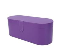 Hztyyier Borsa da Viaggio per Strumenti per Capelli, Custodia Premium in PU per Asciugacapelli, Antigraffio, Antispruzzo, con Design Elegante Ed Elegante, per L'organizzazione di (PURPLE)