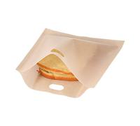 Hztyyier Borsa Tostapane in Fibra di Vetro Riutilizzabile per Misurare il Caos e il Riscaldamento dello Snack, per e Snack Dopo la Scuola (16 * 16,5 cm)