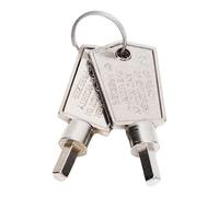 Hztyyier Chiave per Congelatore da 2 Pezzi, Chiavi di Accesso per Porta Sostitutive in Lega di Alluminio per e Congelatori, Design Portatile per Uso Domestico e Commerciale