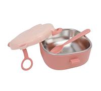 Hztyyier Ciotole per Bambini in Acciaio Inossidabile con Coperchio, capacità di 360 Ml, Ideali per Viaggiare, Durature e Coltivare L'abitudine di Mangiare da Soli (#11)