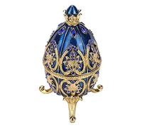 Hztyyier di Pasqua Smaltato con organizzatore di Gioielli a Forma di in Stile Vintage per Il della Decorazione della Scatola del Trinket della Collana dell'anello