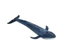 Hztyyier Figura Giocattolo Balenottera Azzurra, Accuratamente Scolpita, Design Dettagliato, per Insegnare Ai Bambini le Specie Marine e la storia. Dimensioni: 10,6X3,9X1,6 Pollici