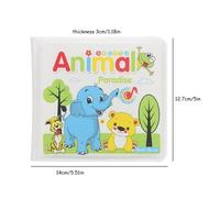 Hztyyier Giocattolo da Bagno per Bambini Resistente, Libro di Nuoto per L'apprendimento Educativo, Ideale per il Bambino, Materiale Plastico (Tipo 2)