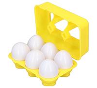 Hztyyier Giocattolo Educativo per L'abbinamento della Forma del Colore Dell'uovo per Lo Sviluppo della Geometria dei Bambini e Il Riconoscimento dei Colori, Grande Pasqua, Promuove L'interazione