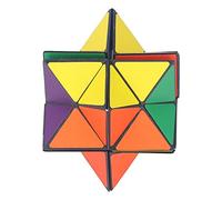 Hztyyier Infinity Combo Giocattolo di Decompressione con Trasformazione Geometrica per Bambini, Giocattolo di Plastica Colorato in Rilievo, Adatto per la Riduzione Dell'ansia, 5,5 Cm, Sopra i 6 Anni