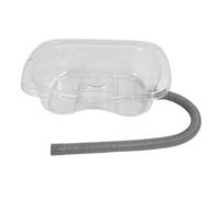 Hztyyier Lavabo per Capelli per Anziani Lavabo per Shampoo Morbido Ed Ergonomico per un Uso Confortevole in Gravidanza (Trasparente)