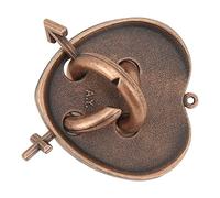 Hztyyier Metall -Puzzle -Curneaser Game, Mysterious Aspect Training Toy, Relaxation Aid per il Cervello e la Coordinazione delle Mani, Materiale: Lega