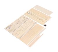 Hztyyier Modello di Nave, Scala 1:100, Sviluppo di abilità, Kit Modello di Barca a Vela in Legno per Appassionati di Intaglio del Legno, Ampia Applicazione, Facile da Montare