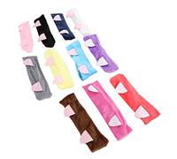 Hztyyier Orecchie per Gatti Banda per Capelli Morbidi Comodi Fasce di Testa per il Lavaggio e il Viso, Set di 11 Colori, Accessori per Capelli per Donne e Ragazze