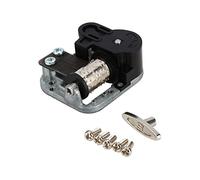 Hztyyier Parti di movimenti Musicali placcati Argento con Carillon avvolgitore a Vite (Fur Elise)