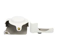 Hztyyier per Fotocamera in Pelle Finta Sacca Anti -impatto Curta Curta Curte Classica Simpuli di Protezione, Adatto per il Viaggio (WHITE)
