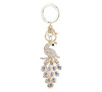 Hztyyier Portachiavi Occhio Blu Pavone Ciondolo Amuleto Turco per Uomo Donna Borsa Borsa Borsa Decorazione BenedizionePortachiavi Evil Eye Crafts