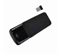 Hztyyier Ricevitore USB del Mouse Wireless Flessibile Flessibile a 2,4 GHz per Amanti del Gioco, compatibilità Universale, (WHITE) (BLACK)