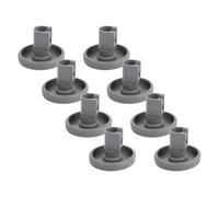 Hztyyier Rotella Inferiore per Cestello per Lavastoviglie, Resistente in ABS, da 8 Pezzi, di Ricambio per Scorrimento Fluido in, Rotella per Cestello per Utensili per Lavastoviglie per un