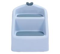 Hztyyier Sgabello per Vasino con Design Pieghevole e Caratteristiche di Sicurezza per il Bagno del bambino. Sgabello per Bambini a 2 Gradini per un Facile Addestramento Al WC (#12)