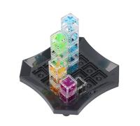 Hztyyier STEM Marble Run Labirinto Gioco di Logica Giocattolo Migliora le capacità di Pensiero Logico per i Bambini Dimensioni del Tabellone da Gioco: 7,3 X 7,3 Pollici