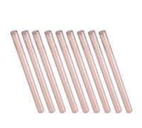 Hztyyier Stick per Pistola per Colla Comoda Bastoncini di Guarnizione Calda Flessibile Senza Fumo per Imballaggi di Imballaggio del Vino, 10 Pezzi di Cera Antico in Ottone (Champagne Gold)
