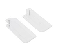 Hztyyier Supporto per Montaggio a Parete per Laptop, Supporto da Scrivania in Acrilico con Slot per Cavi e Ventilazione per Interruttore di Superficie IOS Pad OS X, Fissaggio con Vite o