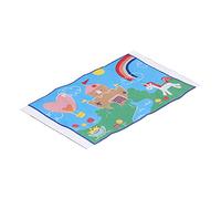 Hztyyier Tappeto in Miniatura Tappeto per Casa delle Bambole 1:12 Mini Tessuto Portatile Decorazione Carina per Casa delle Bambole Cucina Soggiorno Camera da Letto Filo di Seta (castello dei sogni)