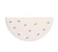 Hztyyier Tovaglietta per Pappa per Bambini in Silicone Impermeabile, Antiscivolo, per Viaggi a Casa, Facile da Pulire, Portatile per il Bambino (Balena)