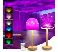 hzuisst Proiettore Stelle Soffitto per Camera da Letto, Lampada Aurora Boreale Cubo 16 Colori, Proiettore a luce Nordica 3 Modalità di Illuminazione,Cubirelax Aurora Boreale per Bambini/Adulti