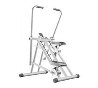 HZWJD Attrezzatura per Il Fitness,Esercizio con Step A Casa,Stepper,Macchina per Esercizi con Step Migliorata per Palestra Domestica,Stepper con capacità di Carico di 330 Libbre White