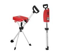 HZWJD Bastone da Passeggio/Sedia Pieghevole Ausili per La Deambulazione Sedile Portatile 242 Libbre Bastone da Passeggio Unisex per Camminare E per Una Pausa Durante La Camminata Red