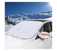 HZXCDRV Copertura Parabrezza Auto, per Nissan Juke/Note/Micra Telo Antigelo Copriauto Anteriore Specchietto Laterale Antineve Antipolvere Antighiaccio