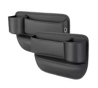 HZXCDRV Scatola Portaoggetti per Seggiolino Auto per Audi Sq5 Rs Q3 A4 B8 B6 A3 8P A4 B, Organizer per Sedili Anteriori per Chiavi Carte Portafogli Occhiali