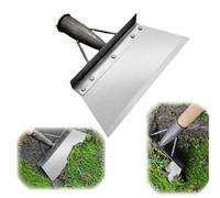 HZXCNUN Pala multifunzionale per la pulizia, pala per la pulizia del giardino, pala per agricoltura in acciaio inox, per piantare all'aperto, attrezzi per zappare il giardino (26,9 cm)