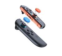 Hzxkqmil 4 pezzi Tappi del Joystick per Nintendo Switch 2 (2025) Controller | Tappi per Impugnature a Pollice Estensione del Joysticks Media Altezza Concava per Switch 2 NS2 Controller, Blu + Arancia