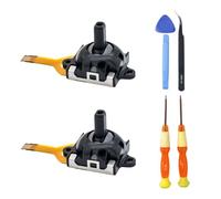 Hzxkqmil Joystick Analogico per Legion Go Controller, Joystick di Ricambio Modulo Thumb Stick Accessori con Strumenti Compatibile con Lenovo Legion Go Handheld, 2 pezzi