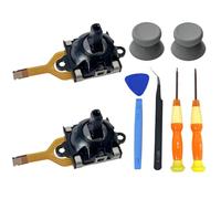 Hzxkqmil Joystick di Ricambio per ASUS ROG Ally Console, 2 Moduli Sensori Analogici con Thumbstick Accessori per GPD Win 3 Windows 10 Handheld/Pico VR Controller, Grigio