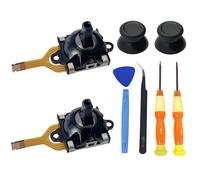 Hzxkqmil Joystick di Ricambio per ASUS ROG Ally Console, 2 Moduli Sensori Analogici con Thumbstick Accessori per GPD Win 3 Windows 10 Handheld/Pico VR Controller, Nero